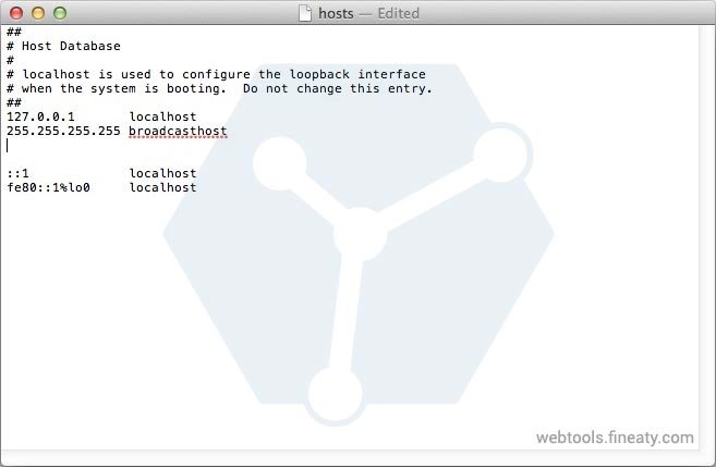 HostsEdit-Mac
